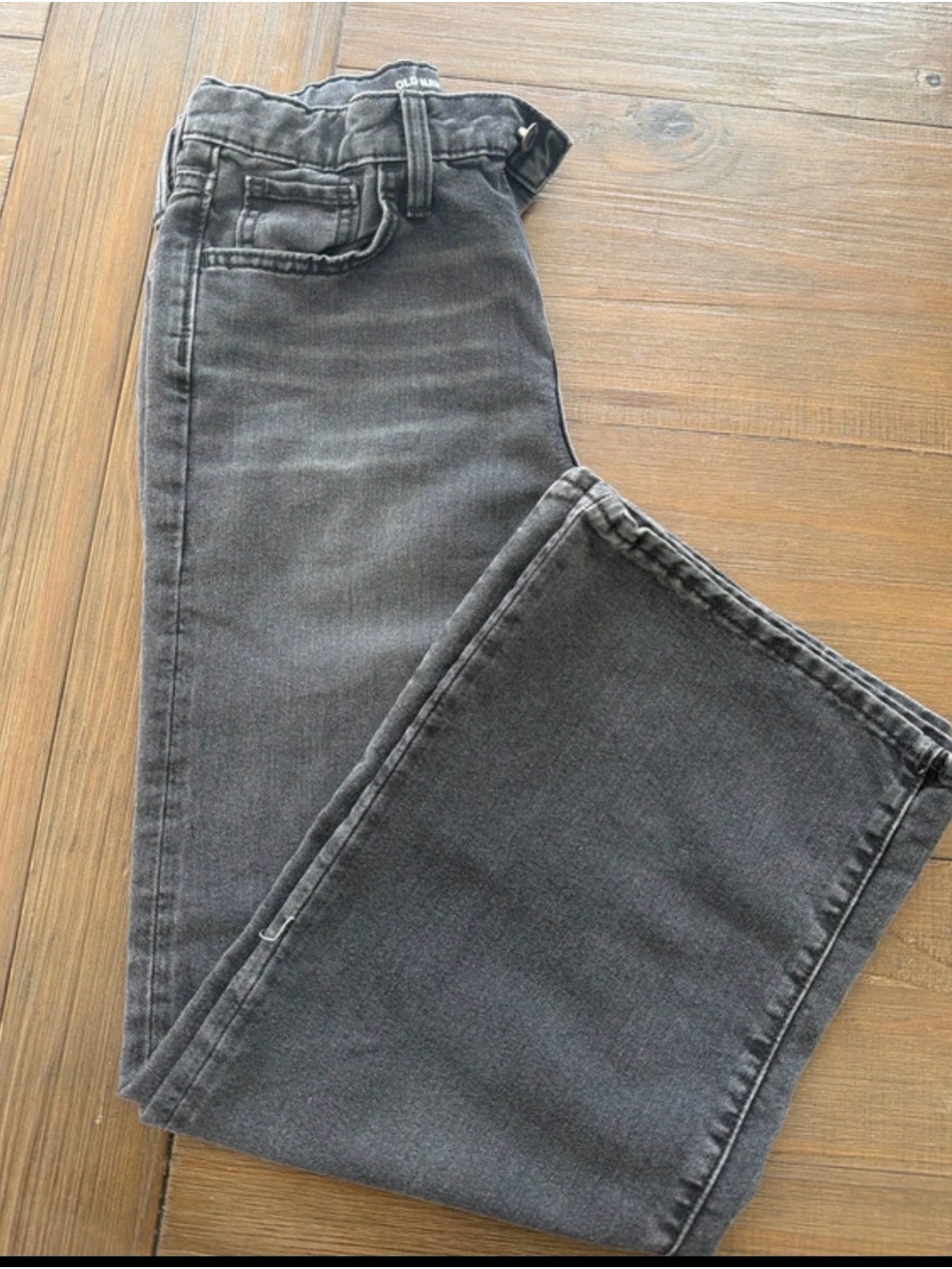 Old Navy Kids -Gray - High Rise BaggyWide Leg